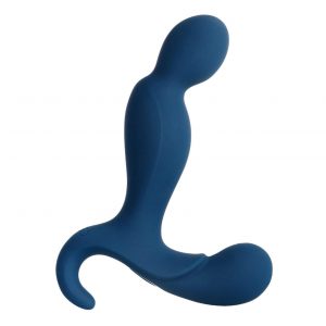 Vibrador Anal Doble Motor Inalambrico Azul