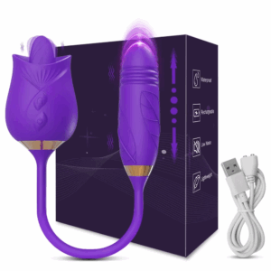 Vibrador y Lengua Rosa