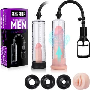 Bomba Manual PowerUp con Masturbador