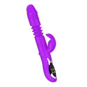 Vibrador Conejo Caliente con Movimiento