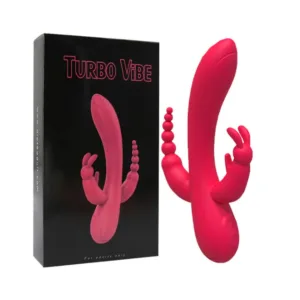 Vibrador Conejo Triple Estimulacion