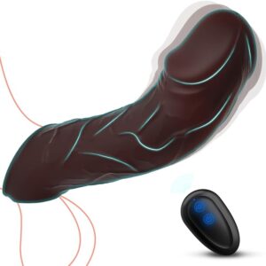 Funda Extensor Vibrador Inalambrico Piel Canela