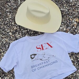 Camisa/ Croptop SEX BREAKFAST OF CHAMPIONS