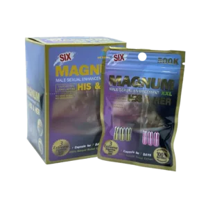 Capsulas Magnum 500K para El y Ella (3 x 7 días)